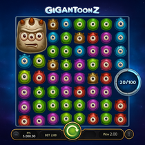 Casinoly - Gigantoonz Slot - Play'n GO Game